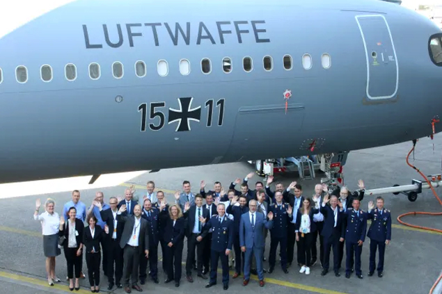Alman Hava Kuvvetleri ikinci A321LR uçağını teslim aldı