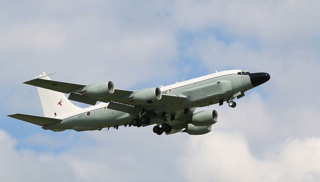 ABD’nin RC-135 tipi keşif uçağı Kainingrad’da uçtu