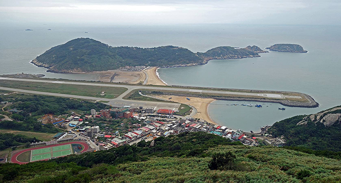 Tayvan Beigan Adası’ndaki pist uzatıldı