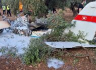 İsrail’de uçak düştü
