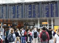 Münih Havalimanı’nda 30 uçuş iptal edlidi