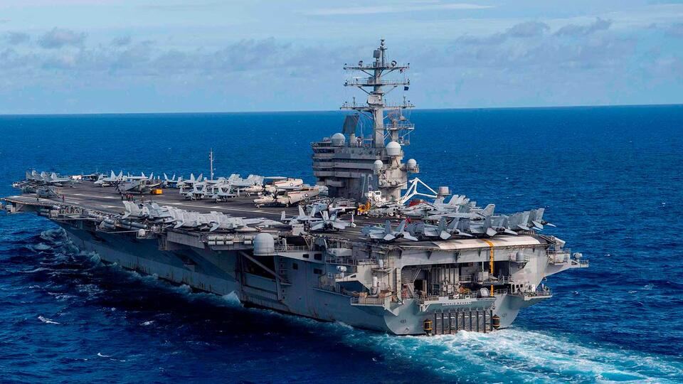 USS Ronald Reagan uçak gemisi Güney Kore’ye gidiyor