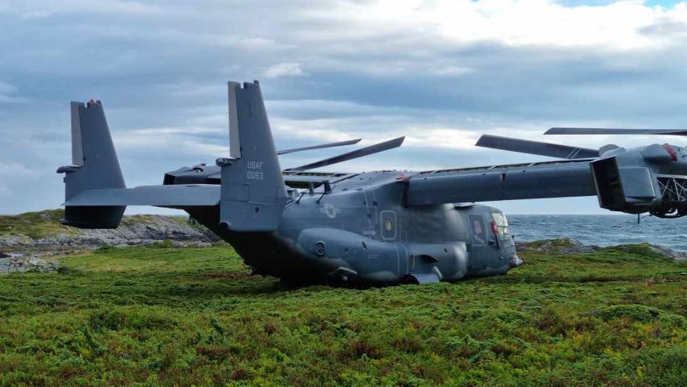 ABD’nin Osprey helikopteri Norveç’te kaldı
