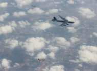 ABD’nin iki B-52 uçağı İsrail F-16’ları ile uçtu