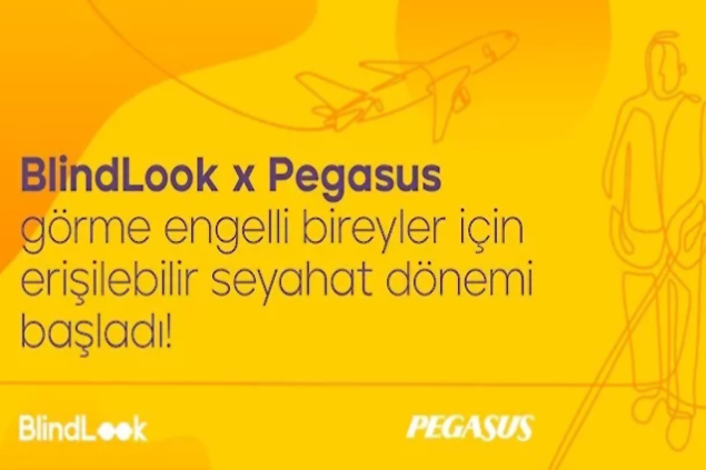 Pegasus’tan görme engellilere engelsiz erişim