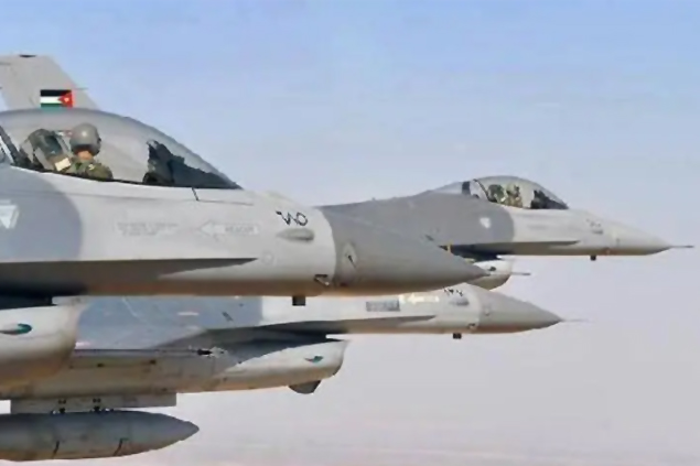 Ürdün’de eğitim uçuşunda F-16 düştü