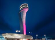 İGA İstanbul Havalimanı, kuleyi pembe ışıkla aydınlattı