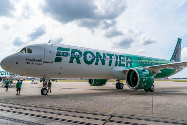 Frontier Airlines ilk A321 neo uçağını teslim aldı