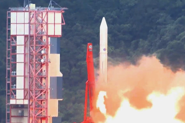 Japonya, Epsilon-6 roketini havada imha etti
