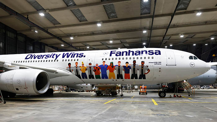 Lufthansa’dan Dünya Kupasına özel boyama