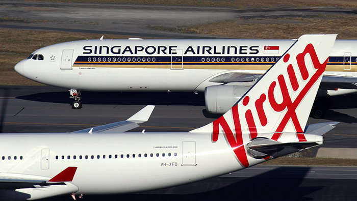 Virgin Australia ve Singapur Hava Yolları işbirliği imzaladı