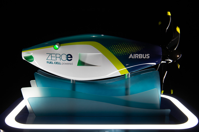 Airbus, hidrojenle çalışan yakıt hücreli motorunu tanıttı