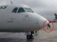 ATR-72 Brezilya’da inişte kuşa çarptı