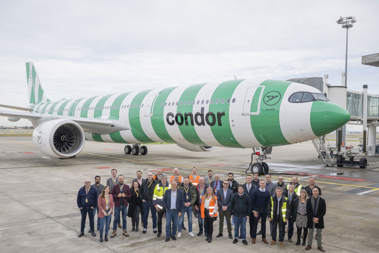 Condor ilk A330-900 uçağını teslim aldı