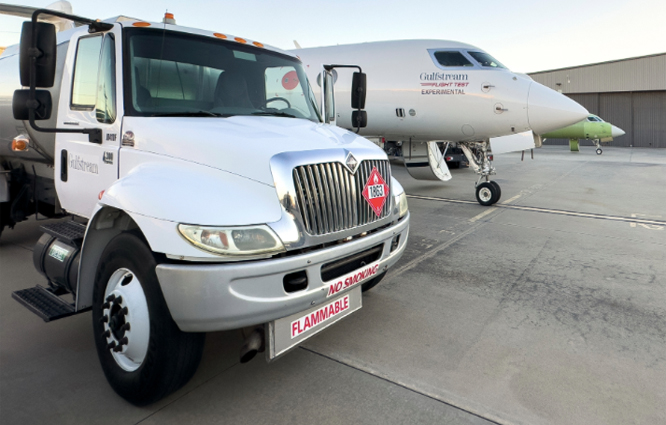 Rolls-Royce ve Gulfstream SAF yatık ile uçuş gerçekleştirdi