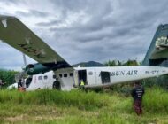 Endonezya Papua’da DHC-6 inişte pistten çıktı