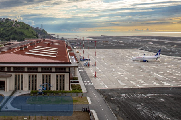Rize-Artvin Havalimanı’nı yedi aylık rakamları açıklandı
