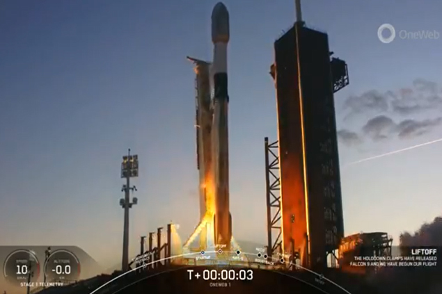 SpaceX, OneWeb’e ait 40 adet uyduyu uzaya gönderdi