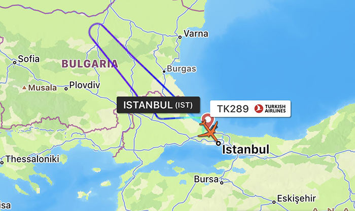 THY, İstanbul – San Francisco uçağı geri döndü