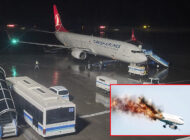 Havada ‘Yanan Uçak’ fotoğrafı panik yarattı