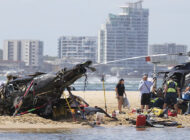 Avustralya’da iki helikopter havada çarpıştı