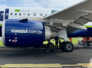 Azul Havayolları’nın A320neo’su çimlere saplandı