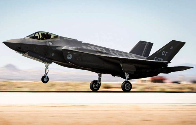 Hollanda F-35’leri NATO için Polonya’da