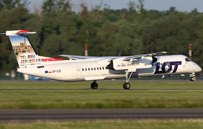 LOT Airlines DCH-8-400 uçaklarını filosundan çıkardı