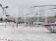 Vnukovo Havalimanı’nda Mi-8 sert indi