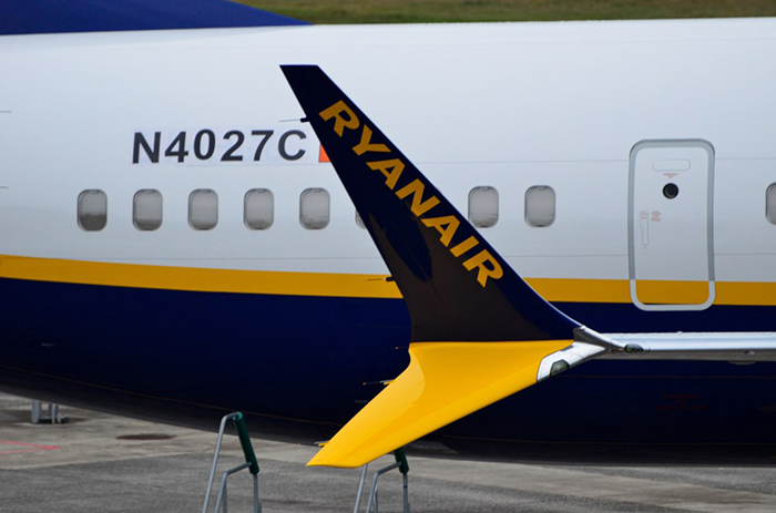 Ryanair 400’den fazla B737-8 uçağına pala kanat ekliyor