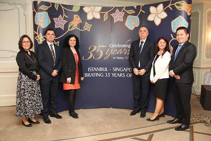 Singapur Havayolları Türkiye’de 35. Yılını kutladı
