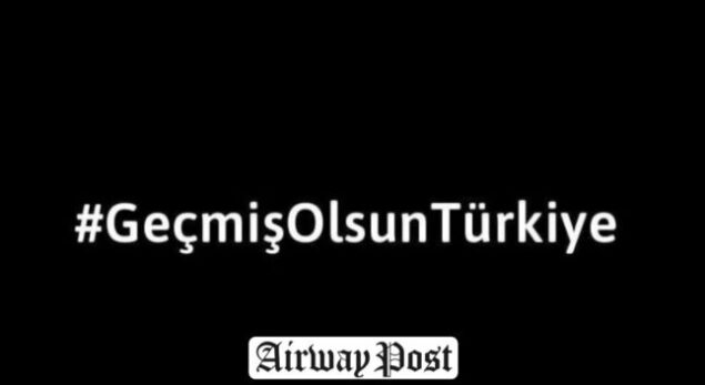 Geçmiş olsun Türkiyem