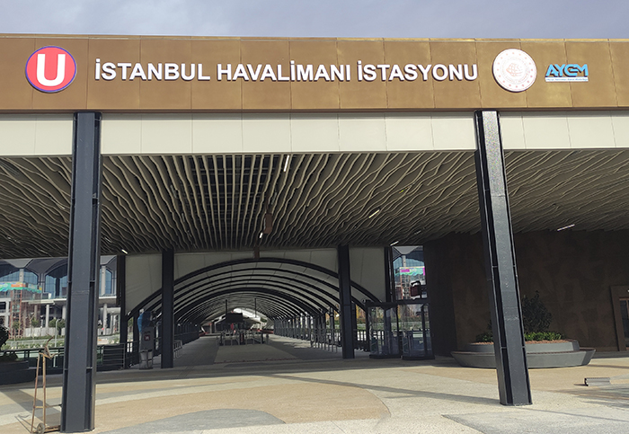 İGA metrosundan 24 saat kesintisiz hizmet