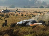 Şili’de yangın söndürme helikopteri düştü
