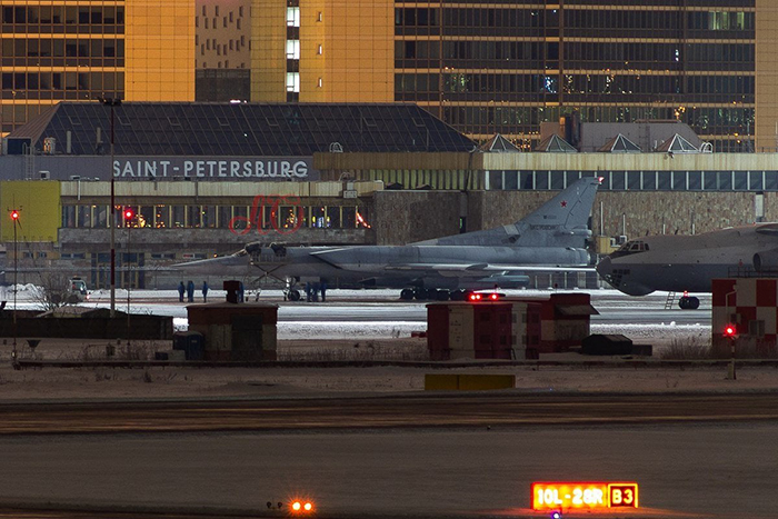 Rus Hava Kuvvetleri’ne ait Tu-22M3 acil indi