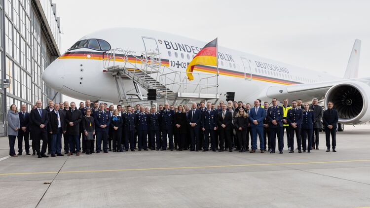 Alman Hükümeti üçüncü Airbus A350-900’ü teslim aldı
