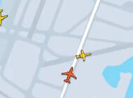 ABD Boston’da iki uçak çarpışıyordu