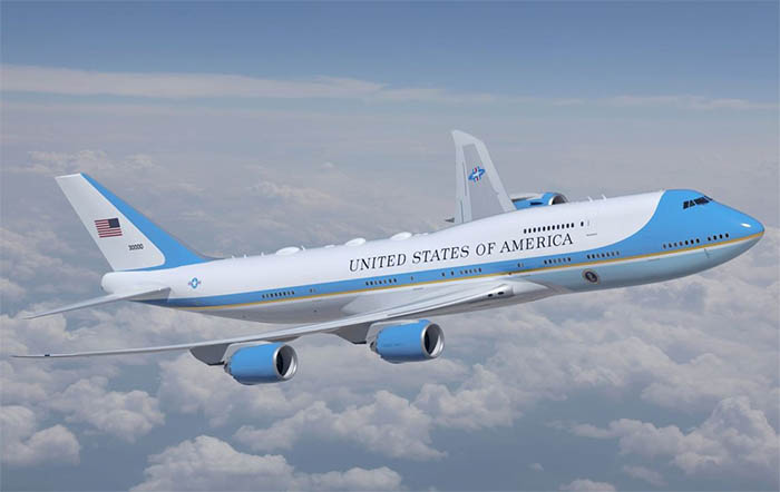 Air Force One jetleri için yeni tasarımını açıkladı