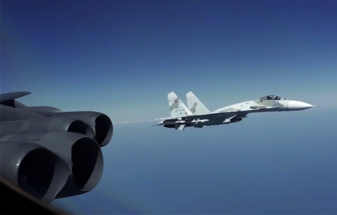 Rusya, ABD’nin B52-H uçaklarına önleme yaptı