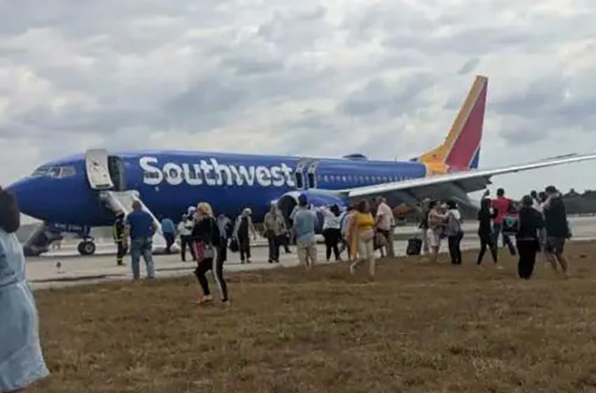 Southwest uçağı Havana’ya acil indi