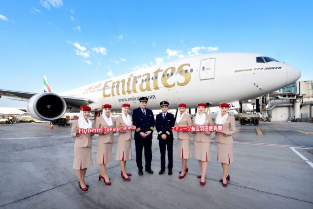 Emirates, Tokyo-Haneda seferleri yeniden