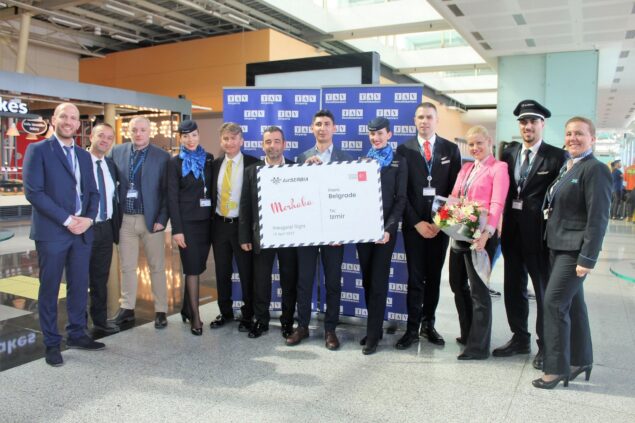 Air Serbia, İzmir-Belgrad arasında seferlere başladı