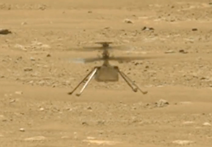 Ingenuity Mars Helikopteri, 50’nci uçuşunu yaptı