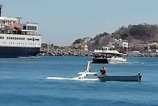 Meksika’da Cessna 210 su kanalına acil indi