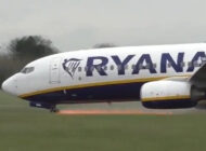 Ryanair uçağı Dublin’de böyle inmişti