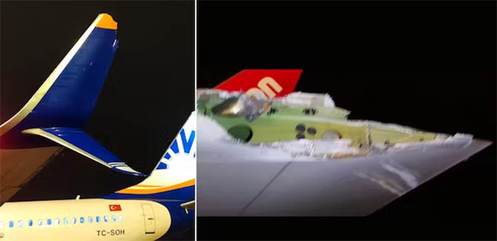 SunExpress ve Corendon uçakları Almanya’da çarpıştı