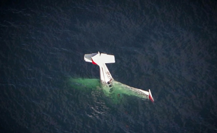 Twin Otter tipi uçak, Pasifik Okyanusu’na düştü