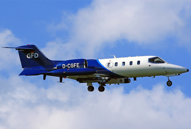 Alman Hava Kuvvetleri’nin Learjet 35A uçağı düştü