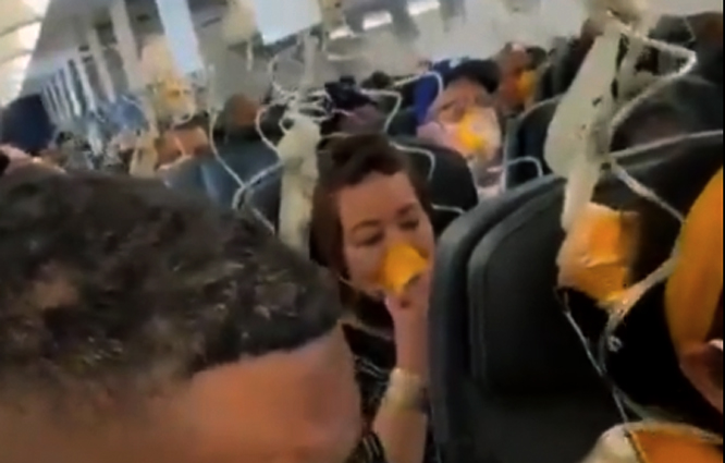 Jetblue uçağını kabinbasıncı arızası geri döndürdü