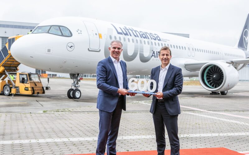 Lufthansa 600’ncü uçağı A321neo’yu teslim aldı